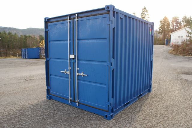 10-Fuß-Doppeltürcontainer