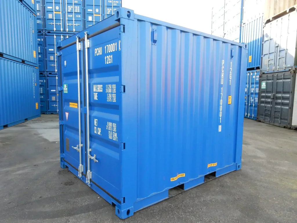 Gebrauchter 10-Fuß-Container mit Doppeltür