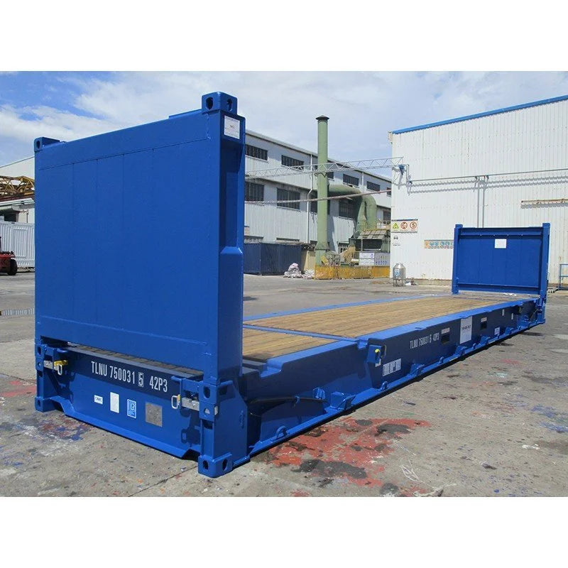 Neuer 40-Fuß-Flatrackcontainer