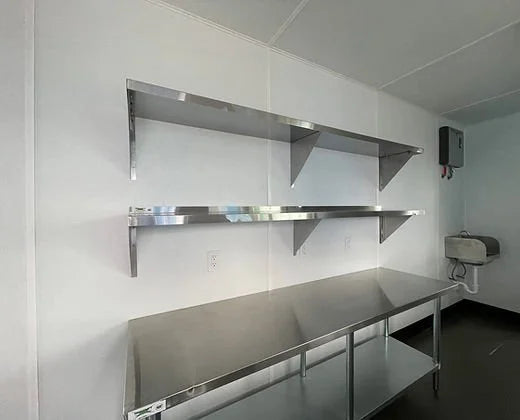 Containerbar ausgestattet mit 40 Fuß