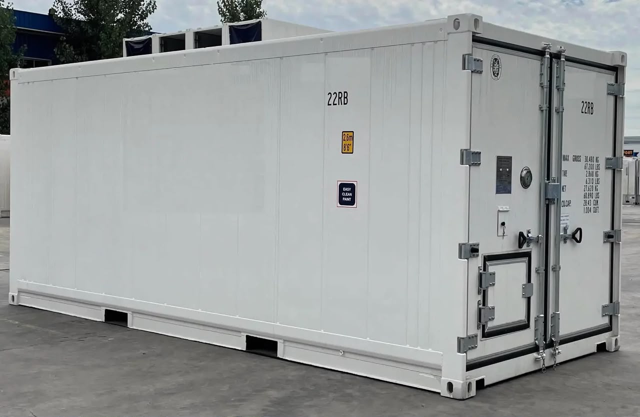 20′ Kühlcontainer (Einphasenbetrieb, stationär)