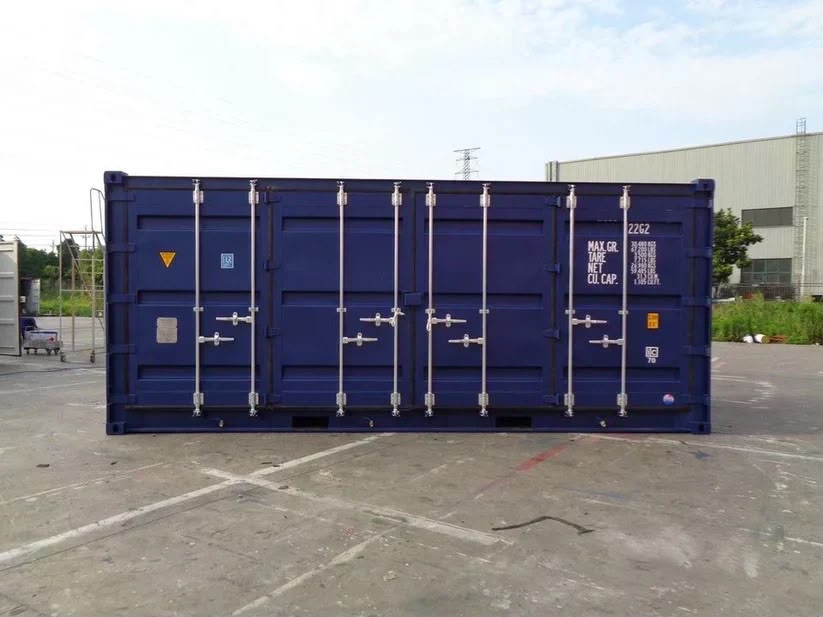 20-Fuß-Offenseiten-Seecontainer
