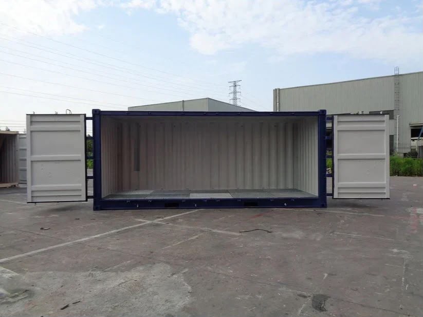 20-Fuß-Offenseiten-Seecontainer
