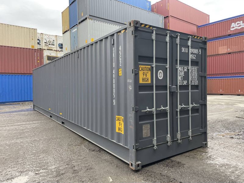 40-Fuß-High-Cube-Open-Side-Containe
