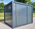 3 m PREMIUM Toilettencontainer – Doppelkabine für Damen und Herren